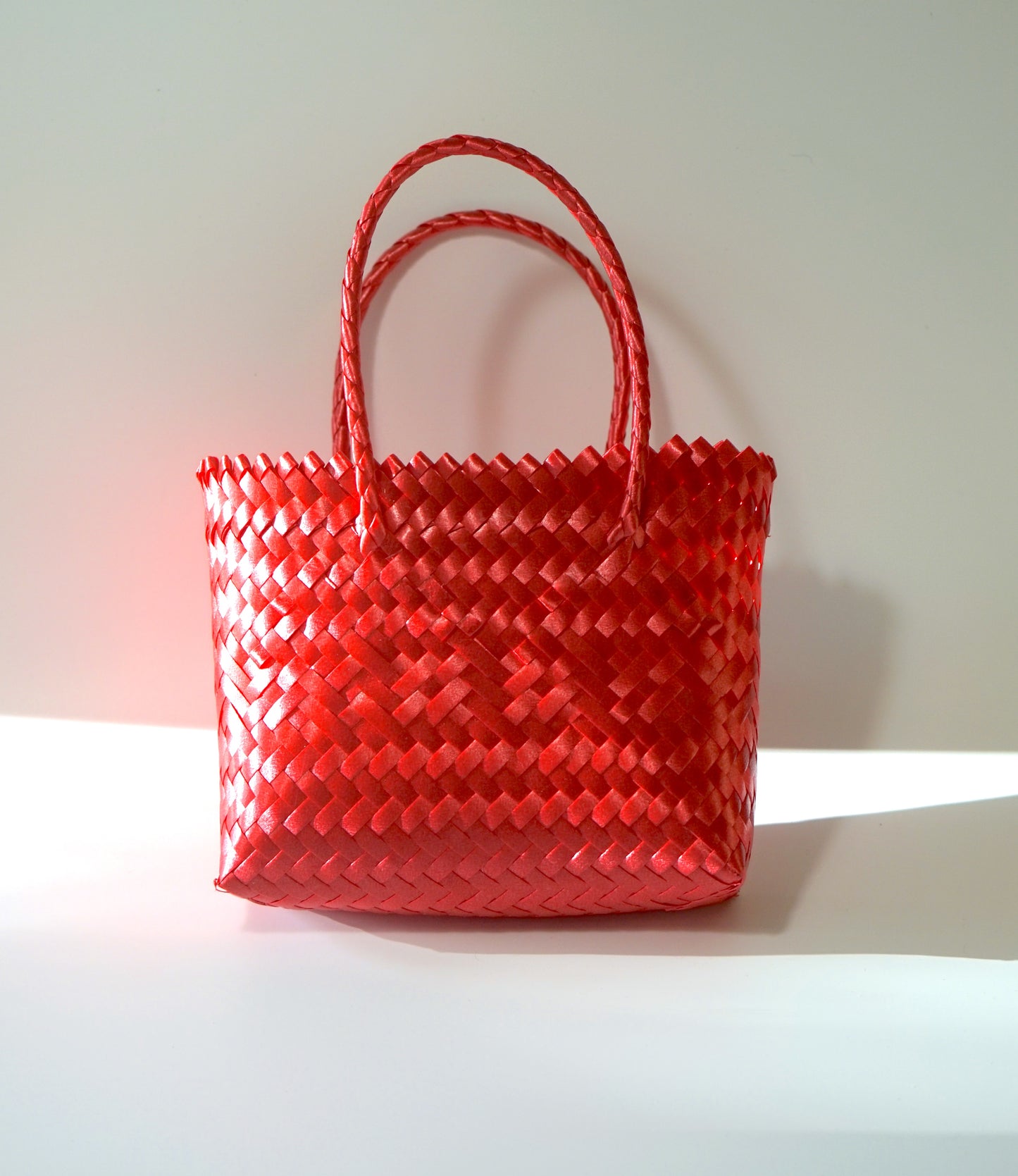 Handwoven Mini Bag - Red, White, & Blue