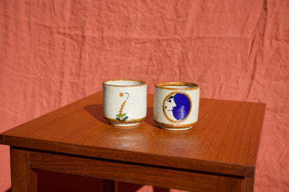 Ceramic Moon Cups - Set of Two