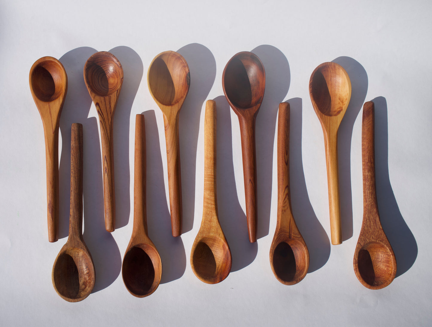 Hand Carved Wooden Spoon - Medium