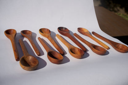 Hand Carved Wooden Spoon - Medium