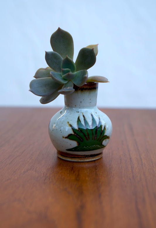 Mini Agave Ceramic Vase - "Florerito"