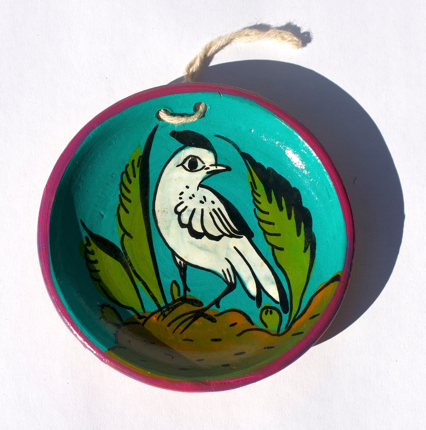 Hand-Painted Decorative Plate - Mini