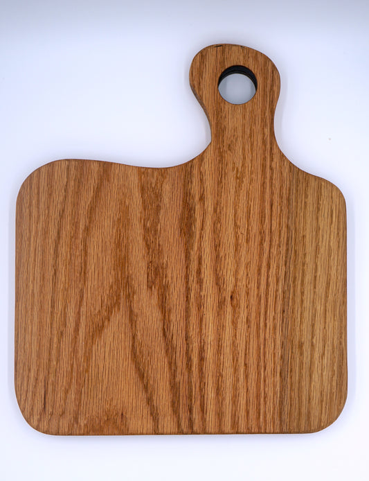 Hand-Carved Oak Cutting Board