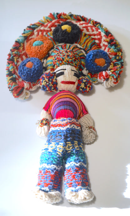 Vintage Woven Chiapas Doll