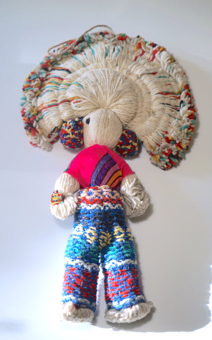 Vintage Woven Chiapas Doll