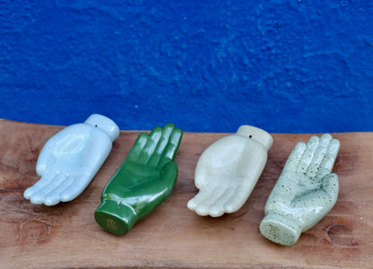 Palmistry Ceramic Hand with Incense Holder