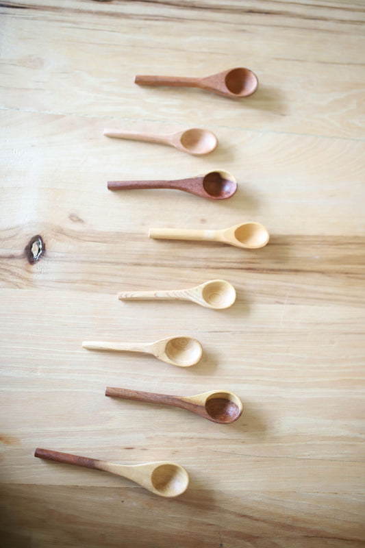 Hand Carved Wooden Spoon - Small