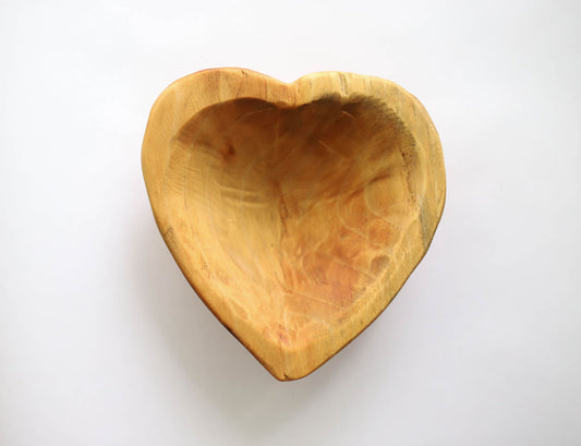 Hand Carved Corazón Wooden Bowl