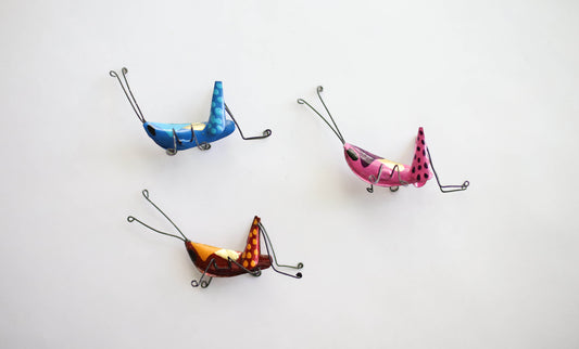 Colorful Metal Grasshopper