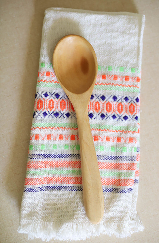 Hand Carved Wooden Spoon - Large