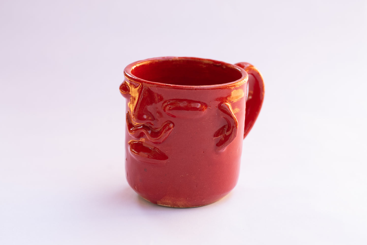 Red Mustache Mug-Planter