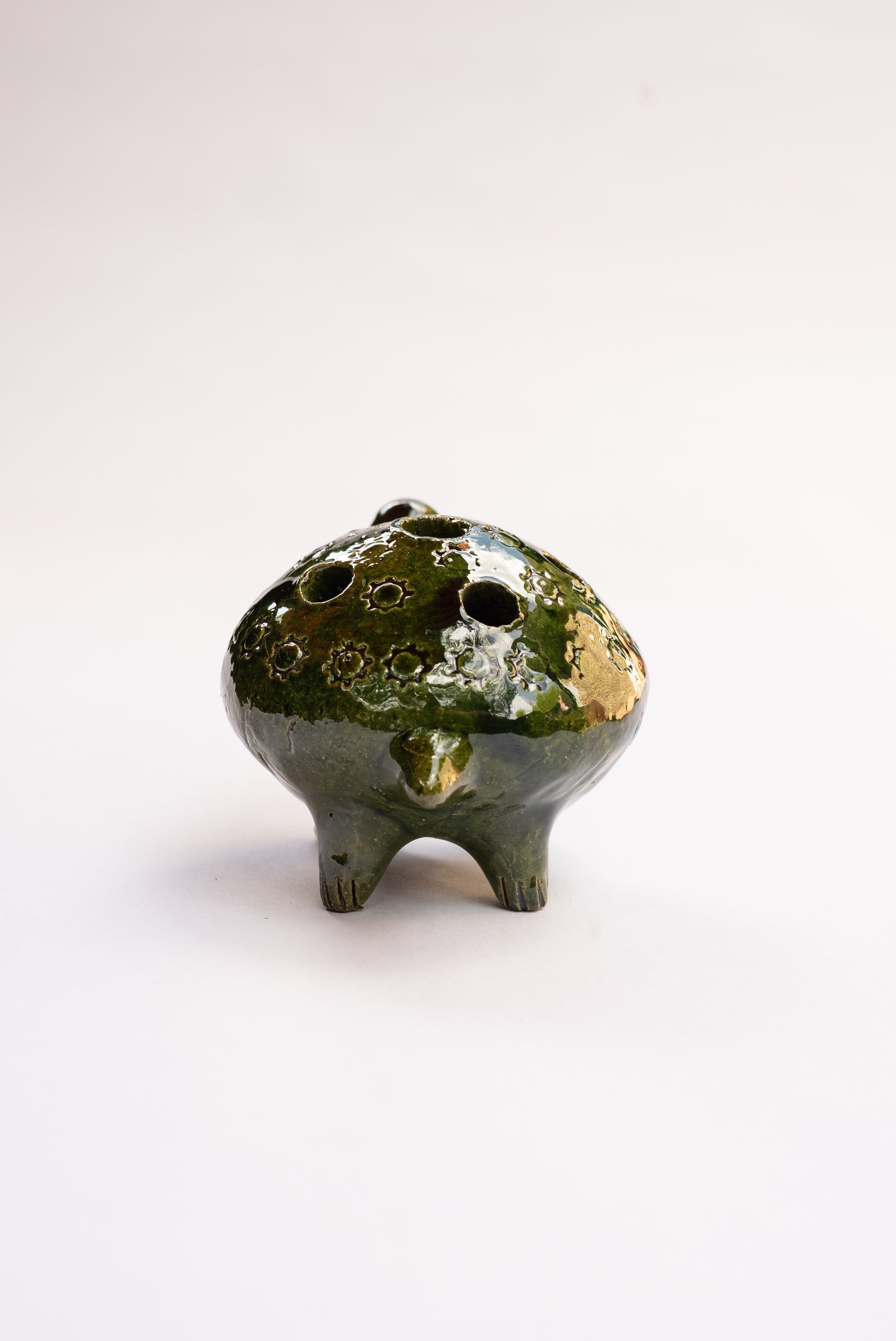 Ceramic Tortuga Toothpick Holder